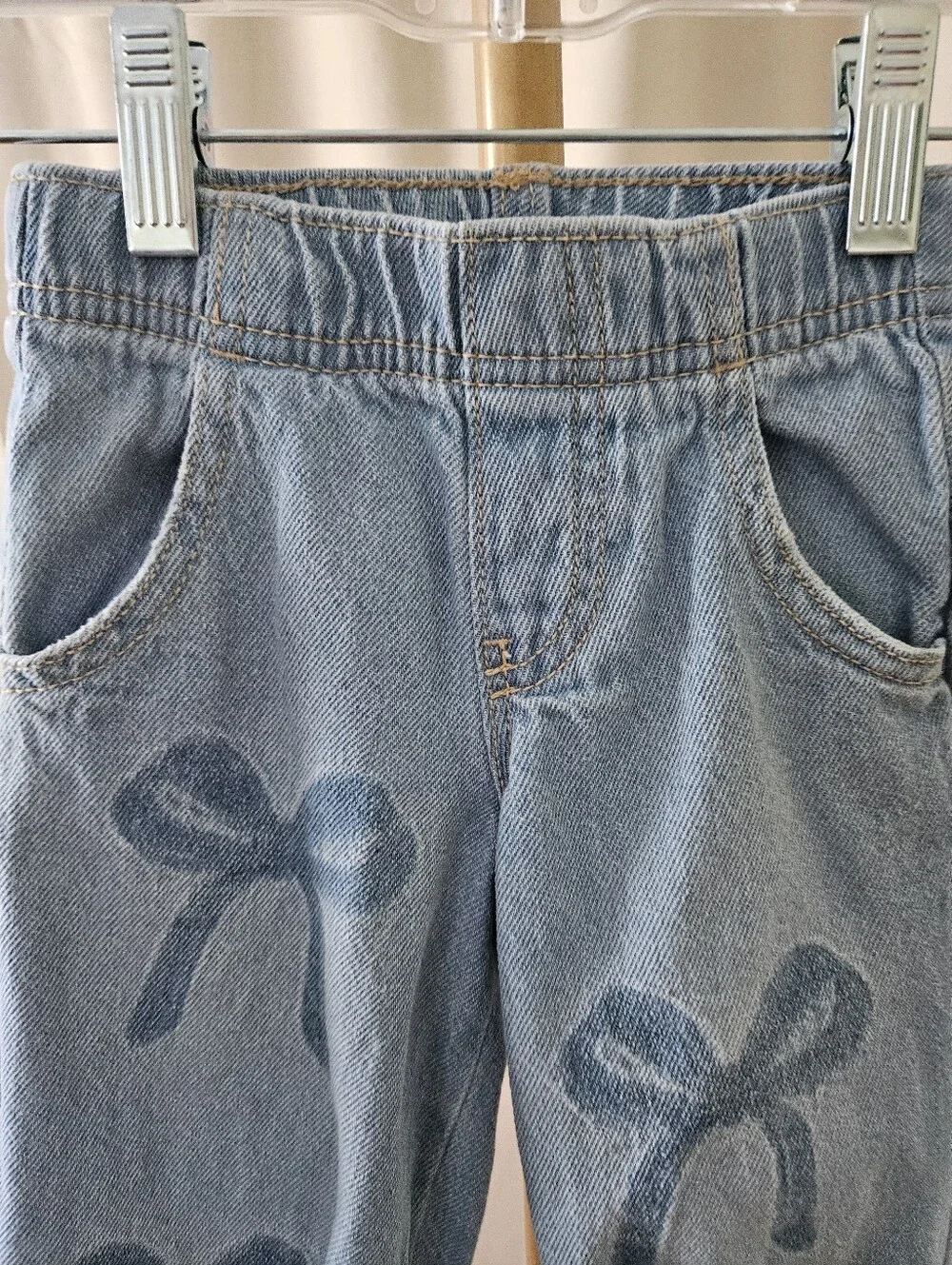 Old Navy Bow Detail Pull-On Jeans – Size 2T